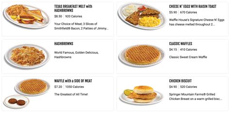 Waffle House Menu With Prices And Pictures 2024