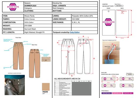 Cómo Hacer Una Ficha Técnica De Ropa Alphadventure