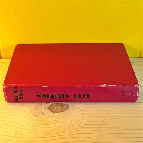 Stephen King Salem S Lot St Ed Hardcover Good No Dust Cover