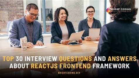 Top Interview Questions And Answers About Reactjs Frontend Framework