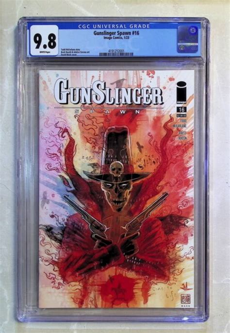 Gunslinger Spawn Image Comics St Print David Mack Variant