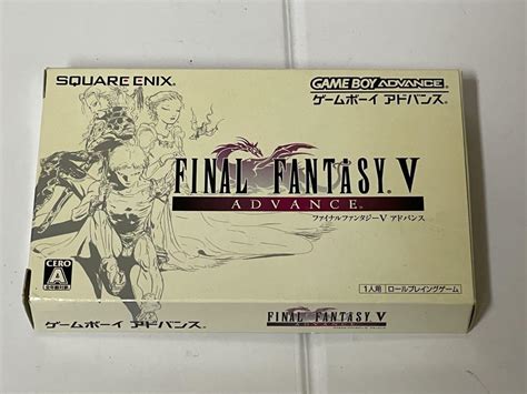 【中古】ゲームボーイアドバンス ファイナルファンタジーv アドバンス おまけつき メルカリ