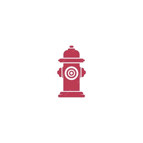 Premium Vector Hydrant Icon Logo Design Template Vector