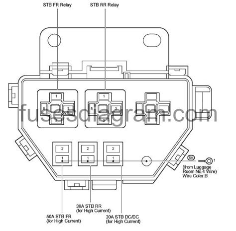 2009 Lexus Is 250 Awd Fuse Box Diagrams