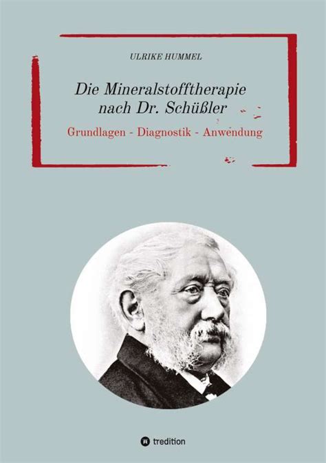 Mineralstofftherapie nach Dr Schüßler Ulrike Hummel Buch jpc