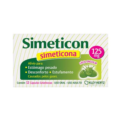 Simeticon Com 12 Capsulas 125mg - drogariacatarinense