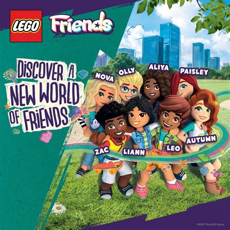 The Lego Group Supports Diversity With The New Lego® Friends Characters