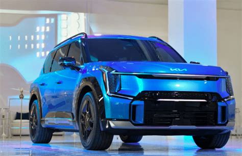 Autoshow Nueva York 2023 Kia Presenta El Ev9 Su Primer Suv Eléctrico