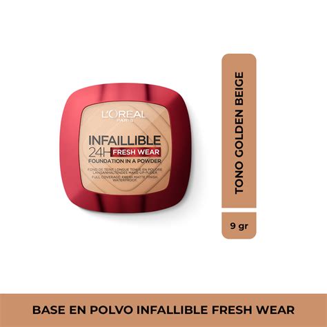 Ripley POLVOS COMPACTOS L ORÉAL PARIS MAQUILLAJE INFALLIBLE 24H FRESH