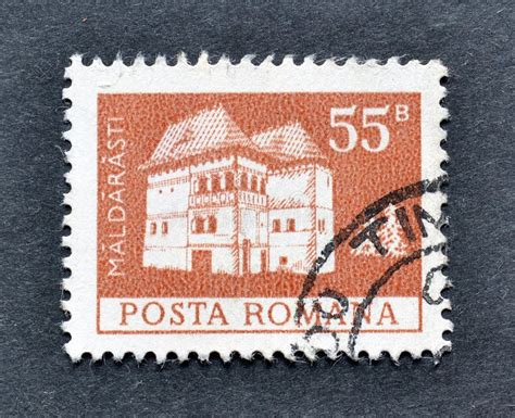 Cancelled Postage Stamp Printed By Romania That Shows Maldaresti