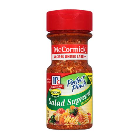 Mccormick® Perfect Pinch® Salad Supreme Seasoning Mccormick