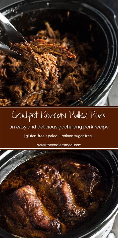 Gochujang Korean Pulled Pork Artofit