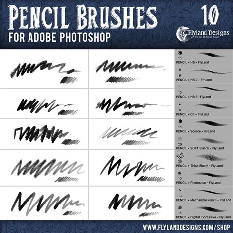 Custom Adobe Photoshop Brushes by Freelance Artist Brian Allen ...