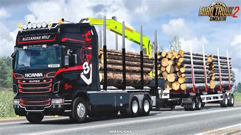 Scania R Rjl Rigid Forest Parts V12 By Teklic 138x For Ets2