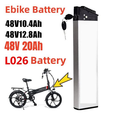 Samebike LO26 20LVXD Battery 48V 20Ah 14Ah 10Ah Li Ion Batteries