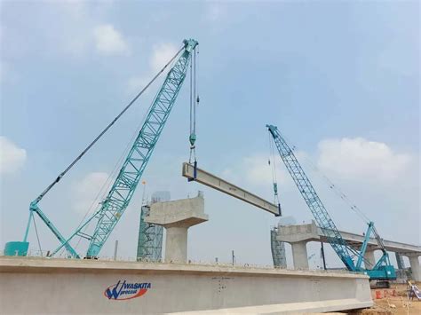 Suplai Produk Wsbp Ke Proyek Jalan Tol Kataraja Capai