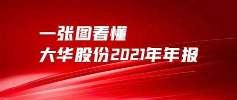 一张图看懂大华股份2021年年报大华股份年年