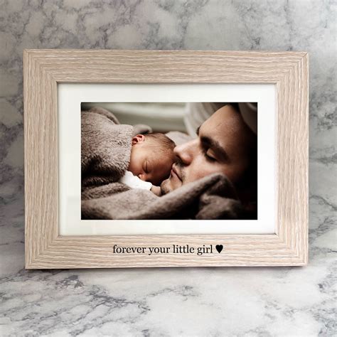 Dad Picture Frame Personalized Fathers Day Picture Frame Engraved ...