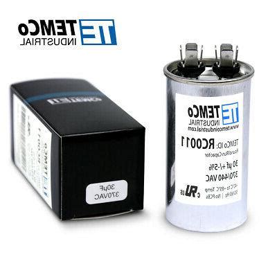 TEMCo 30 MFD UF Run Capacitor 370 Vac