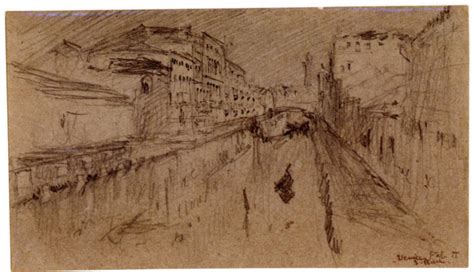 “Canal, Venice” (1877) by John Ruskin