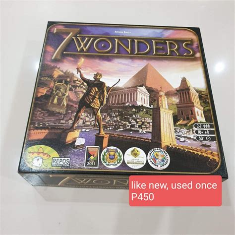 7 wonders board game, Hobbies & Toys, Toys & Games on Carousell