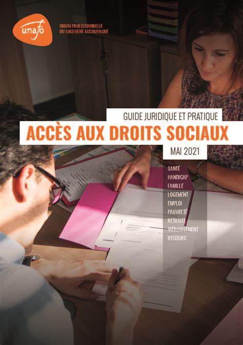 Guide Des Droits Sociaux Sommaire Unafo