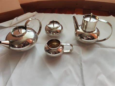 Christofle Lino Sabattini Tea Service 4 Silver Plated Catawiki