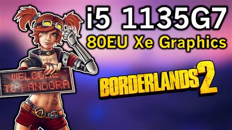 Borderlands Intel I G Tiger Lake Xe Graphics Performance P