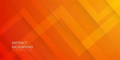 Abstract Orange Background With Simple Lines Colorful Orange Design