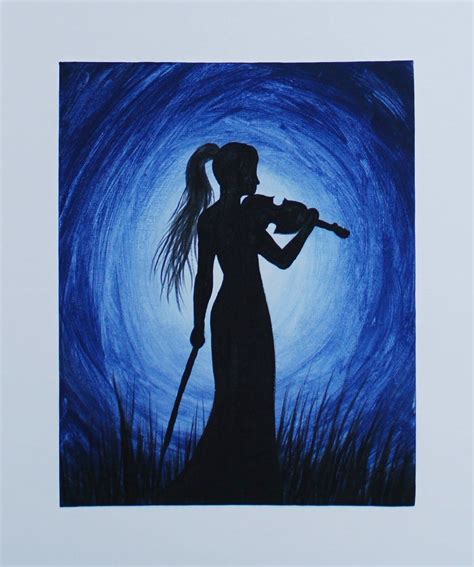 Silhouette Painting at PaintingValley.com | Explore collection of ...