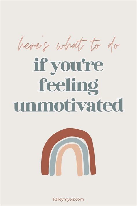 Why You Re Unmotivated What To Do About It Artofit