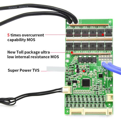 Smart BMS 6 22S 8S 100A For Lifepo4 Battery Li Ion YORIYOI