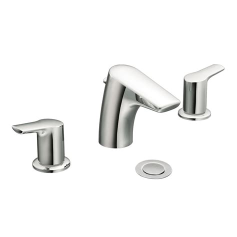 Shop Moen Method Chrome 2 Handle Widespread Watersense Bathroom Faucet At