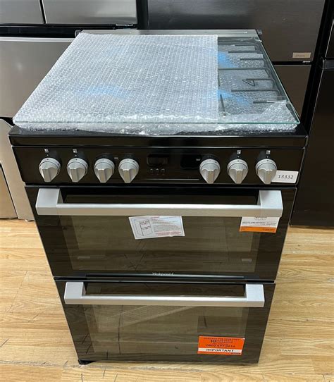 Hotpoint 60 Cm Freestanding Dual Fuel Cooker