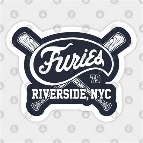 The Warriors Baseball Furies Logo - The Warriors - Sticker | TeePublic