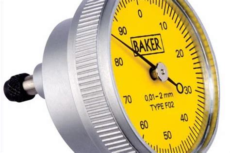 Golden Baker Lever Type Dial Gauge Model Shape Round At Rs