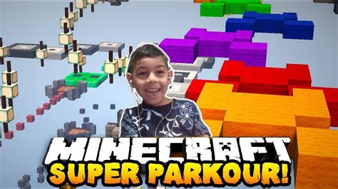 Minecraft Desafio No Parkour Arco Iris Youtube