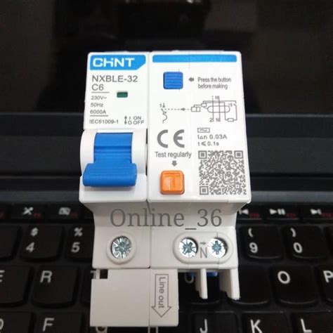 Jual Rcbo Chint Elcb Mcb Nxble P N Ka A A Shopee Indonesia