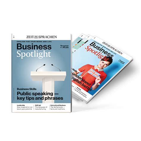 Business Spotlight Übungsheft Jahrgang 2022 bestellen