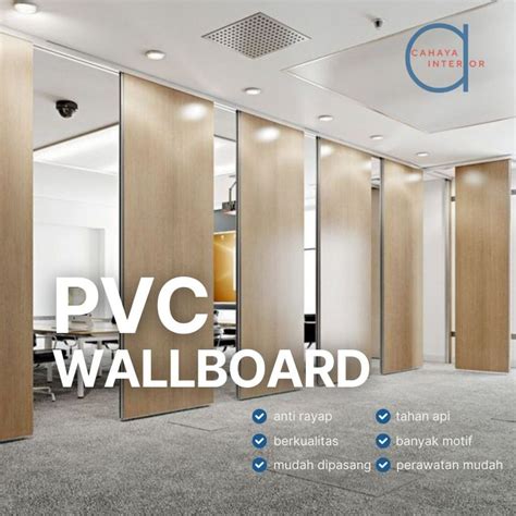 Jual Pvc Wallboard Lebar 30cm Serbaguna Untuk Dinding Dan Plafon