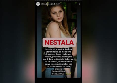 Nestale Andrea Jelena i Ana nema ih već dva dana porodica moli za pomoć