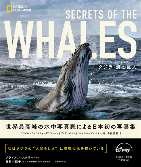 『ナショナル ジオグラフィック クジラ 海の巨人』著者：ブライアン・スケリー 序文：ジェームズ・キャメロン日本語版監修：田島木綿子（国立科学