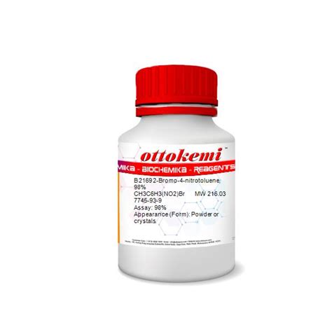 Buy 2 Bromo 4 Nitrotoluene 98 7745 93 9 In India Otto Chemie