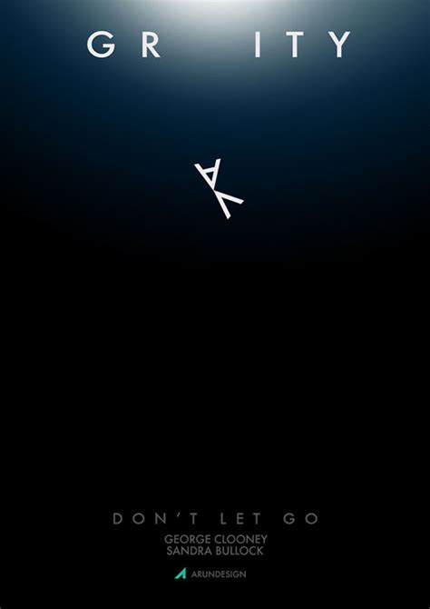 Gravity Movie Poster on Behance