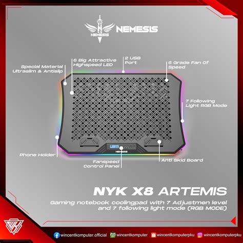 Jual Nyk Nemesis Cooling Pad X Artemis Shopee Indonesia