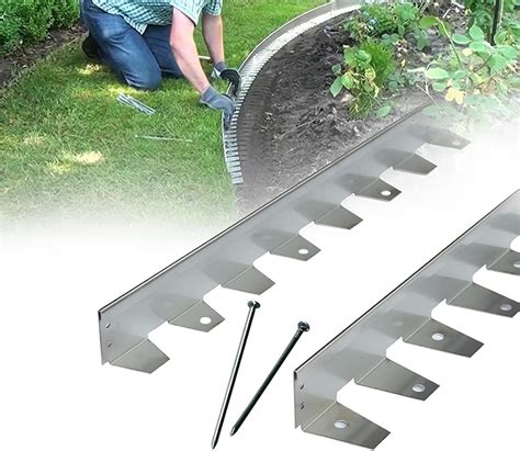 Landscape Edging Border Flexible Metal Edging For Garden Borders No