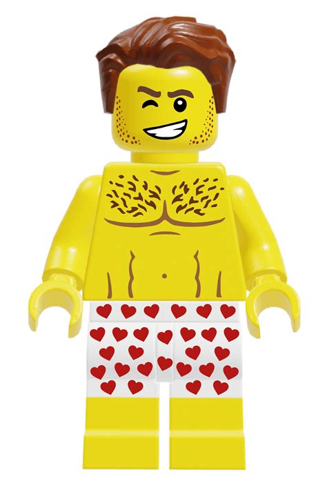 Naked Minifigures Lust Series Toy Boy Custom Printed Lgo Etsy