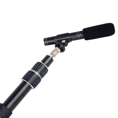 2 5m 250cm Micro Boom Pole Telescope Microphone Boompole Extension