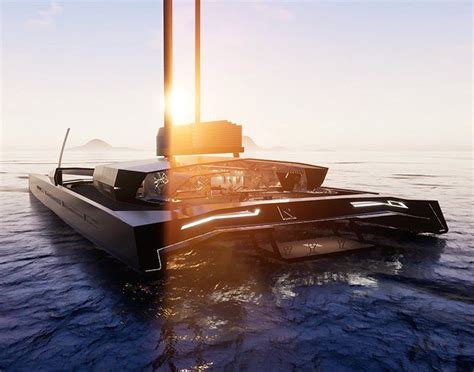 Hydrogen And Solar Powers The Autonomous Nemesis One Hydrofoil