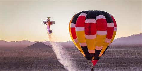 Kirby Chambliss Red Bull Air Race Hot Air Balloon Day